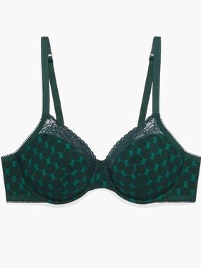 Savage X Femty
Cotton Essentials Lace-Trim Unlined Bra